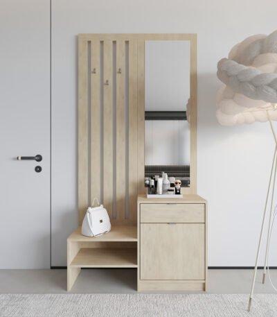 Βρες το Έπιπλο εισόδου με καθρέπτη Citra pakoworld sonoma 100x34.3x199.5εκ σε μοναδική τιμή στο clickforshop.gr
