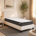 Βρες το Κρεβάτι με στρώμα Nevil-Perfecto pakoworld pu λευκό 100x200εκ σε μοναδική τιμή στο clickforshop.gr