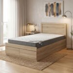 Βρες το Κρεβάτι με στρώμα και συρτάρι Olympus-Perfecto pakoworld sonoma 100x200εκ σε μοναδική τιμή στο clickforshop.gr