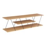 Βρες το Έπιπλο τηλεόρασης Tars pakoworld sonoma-μαύρο 120x30x33εκ σε μοναδική τιμή στο clickforshop.gr