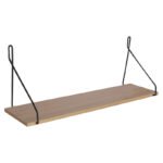 Βρες το Ραφιέρα τοίχου Tars pakoworld sonoma-μαύρο 72x20x27εκ σε μοναδική τιμή στο clickforshop.gr
