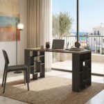 Βρες το Γραφείο εργασίας Lovet pakoworld ανθρακί-sonoma 140x60x72εκ σε μοναδική τιμή στο clickforshop.gr