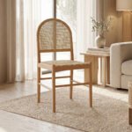 Βρες το Καρέκλα Alessia pakoworld ξύλο οξιάς-rattan φυσικό 43x44x89εκ σε μοναδική τιμή στο clickforshop.gr