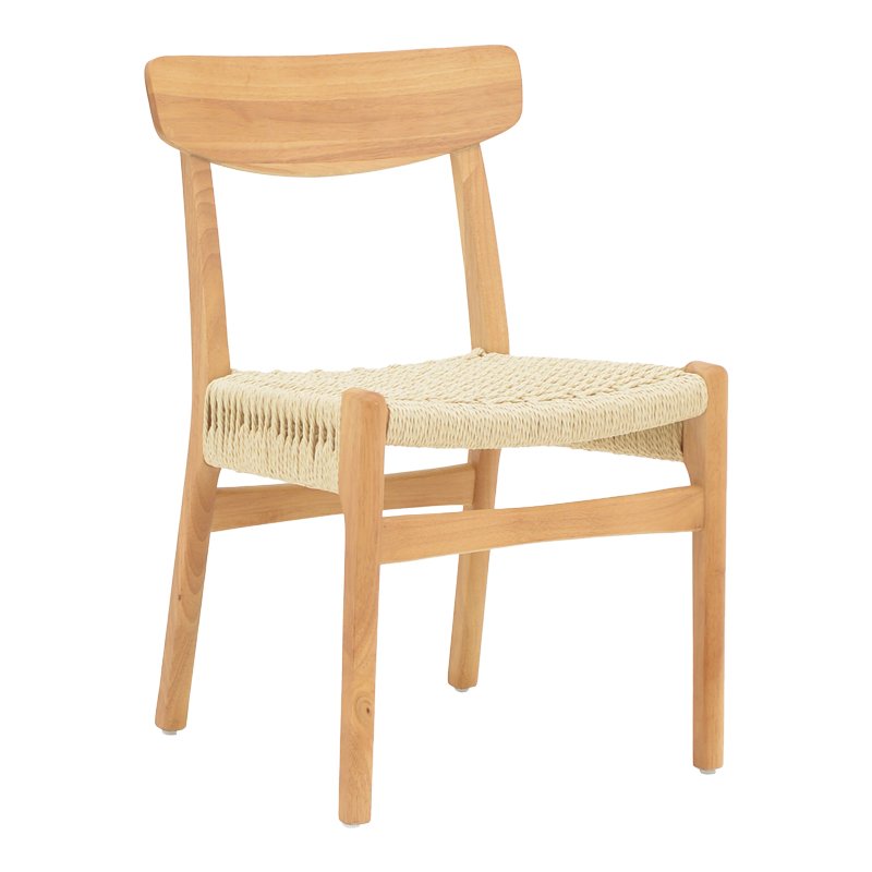 Καρέκλα Eaprine pakoworld φυσικό σχοινί-rubberwood 49x53x77εκ Βρες το Καρέκλα Eaprine pakoworld φυσικό σχοινί-rubberwood 49x53x77εκ σε μοναδική τιμή στο clickforshop.gr