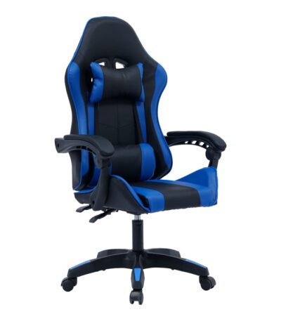 Βρες το Καρέκλα γραφείου gaming William pakoworld PU μαύρο-μπλε σε μοναδική τιμή στο clickforshop.gr