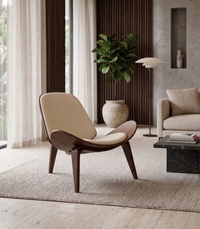 Βρες το Πολυθρόνα Vilma pakoworld PU μπεζ- plywood καρυδί 90x76.5x74.5εκ σε μοναδική τιμή στο clickforshop.gr