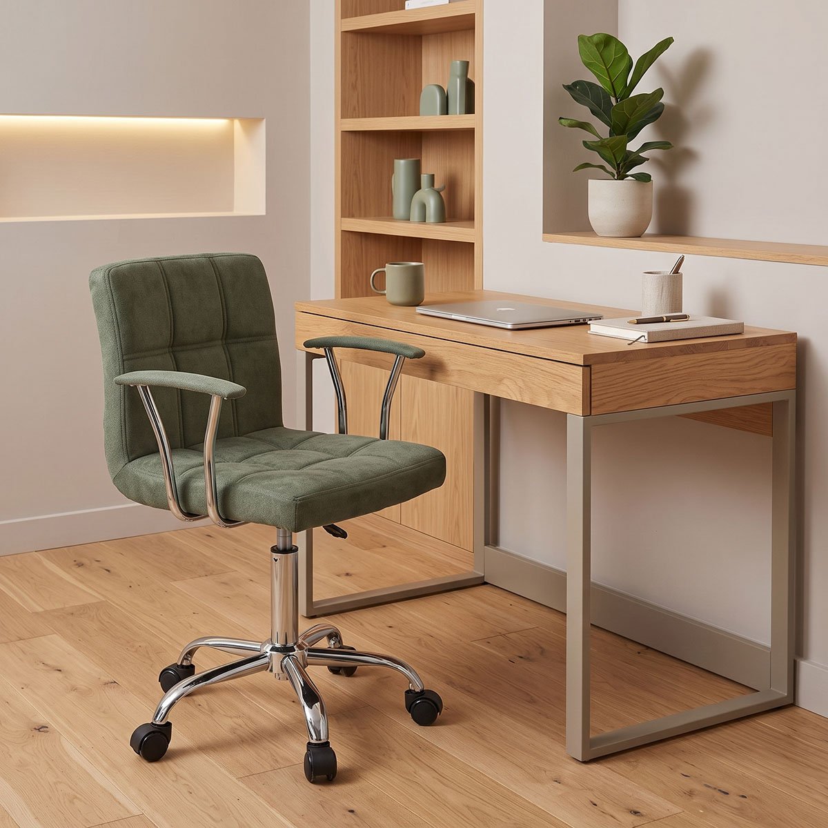 Καρέκλα γραφείου Buleco pakoworld λαδί ύφασμα 56x46x74-86εκ Βρες το Καρέκλα γραφείου Buleco pakoworld λαδί ύφασμα 56x46x74-86εκ σε μοναδική τιμή στο clickforshop.gr
