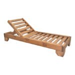 Βρες το Ξαπλώστρα Zalka pakoworld L1 σε καρυδί απόχρωση 66x197x28εκ σε μοναδική τιμή στο clickforshop.gr