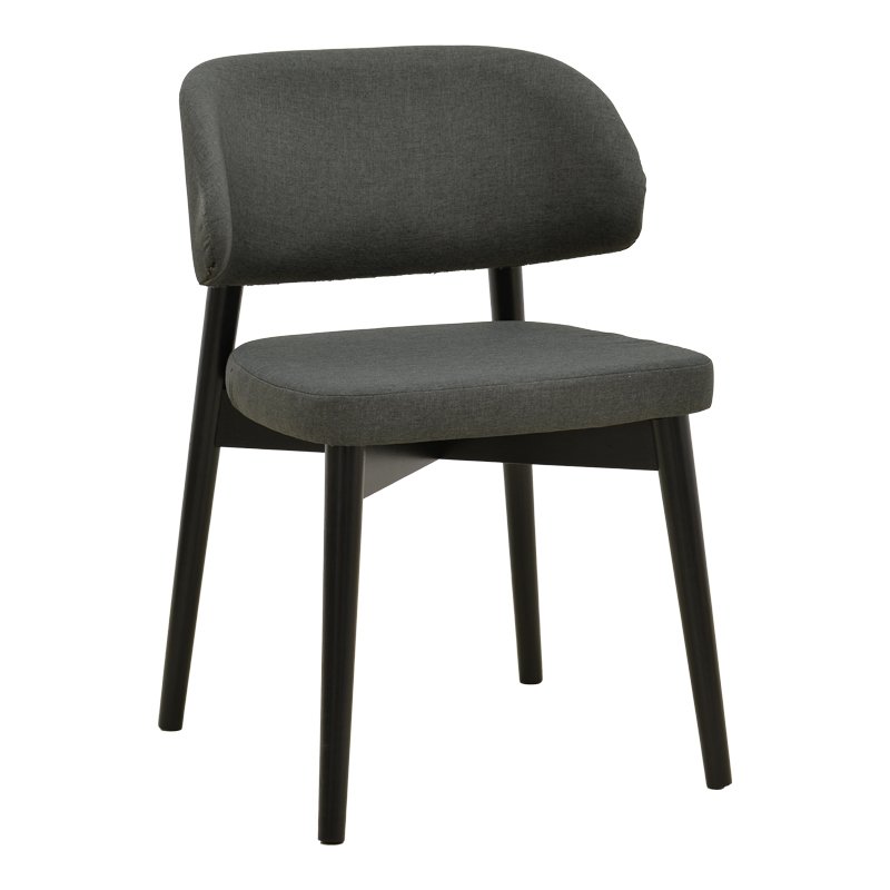 Καρέκλα Siena pakoworld ανθρακί ύφασμα και rubberwood 48x50x81εκ Βρες το Καρέκλα Siena pakoworld ανθρακί ύφασμα και rubberwood 48x50x81εκ σε μοναδική τιμή στο clickforshop.gr