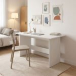Βρες το Γραφείο εργασίας Taule pakoworld λευκό 120x60x74εκ σε μοναδική τιμή στο clickforshop.gr