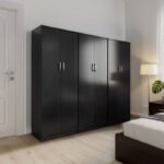 Βρες το Ντουλάπα εξάφυλλη Athos pakoworld wenge 240x42x180εκ σε μοναδική τιμή στο clickforshop.gr