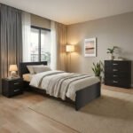 Βρες το Σετ Κρεβατοκάμαρας Athos Wenge με Κρεβάτι 90x190εκ Σετ 3τεμ σε μοναδική τιμή στο clickforshop.gr