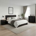 Βρες το Σετ Κρεβατοκάμαρας Athos Wenge με Κρεβάτι 140x200εκ Σετ 4τεμ σε μοναδική τιμή στο clickforshop.gr