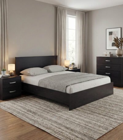 Βρες το Σετ Κρεβατοκάμαρας Athos Wenge με Κρεβάτι 160x200εκ Σετ 4τεμ σε μοναδική τιμή στο clickforshop.gr