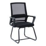 Βρες το Καρέκλα επισκέπτη Palma pakoworld mesh μαύρο 46x52x94εκ σε μοναδική τιμή στο clickforshop.gr