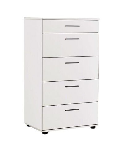 Βρες το Συρταριέρα Trendline Megapap χρώμα λευκό 60x44x108εκ. σε μοναδική τιμή στο clickforshop.gr