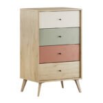 Βρες το Συρταριέρα Terra Megapap χρώμα florida oak 60x44x100εκ. σε μοναδική τιμή στο clickforshop.gr