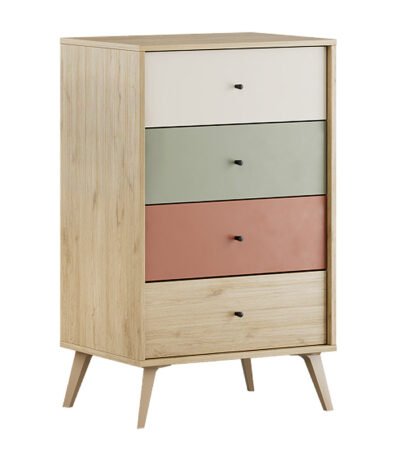 Βρες το Συρταριέρα Terra Megapap χρώμα florida oak 60x44x100εκ. σε μοναδική τιμή στο clickforshop.gr