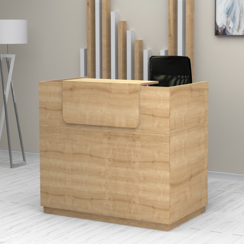 Γραφείο υποδοχής - reception Lemmon Megapap χρώμα φυσικό οξιάς 120x70x110εκ. Βρες το Γραφείο υποδοχής - reception Lemmon Megapap χρώμα φυσικό οξιάς 120x70x110εκ. σε μοναδική τιμή στο clickforshop.gr