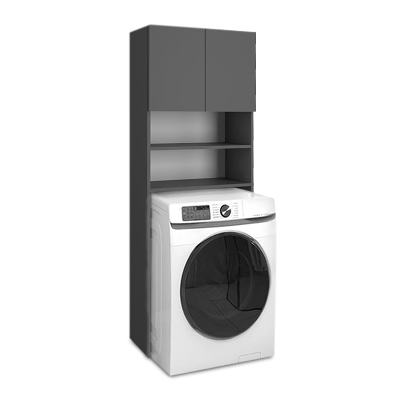 Βρες το Έπιπλο πλυντηρίου Ramsey Megapap χρώμα ανθρακί 65x27x190