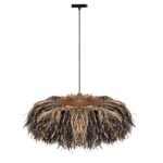 Αγόρασε ΦΩΤΙΣΤΙΚΟ ΟΡΟΦΗΣ ORDEM HM4715 ΚΑΠΕΛΟ ΙΝΕΣ SISAL & ΜΠΑΝΑΝΑΣ-ΜΑΥΡΟ & ΦΥΣΙΚΟ Φ75εκ σε μοναδική τιμή στο clickforshop.gr