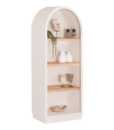 Αγόρασε ΡΑΦΙΕΡΑ ΣΕΙΡΑ SANTORINI HM18044 MDF ΥΠΟΛΕΥΚΟ-ΡΑΦΙΑ ΞΥΛΟ ΕΛΑΤΟΥ ΦΥΣΙΚΟ 80x38x188